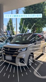 ソリオご納車しました
